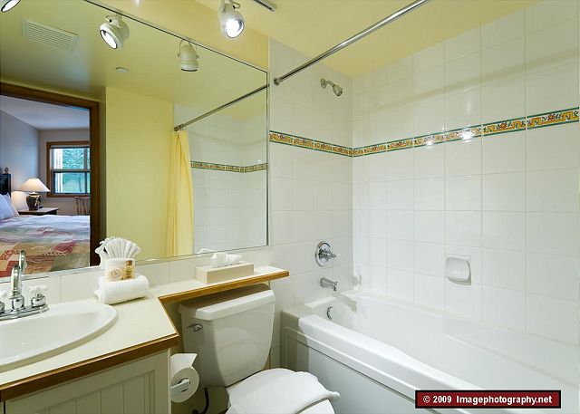 Whistler Aspens on Blackcomb Accommodation 252 Bathroom